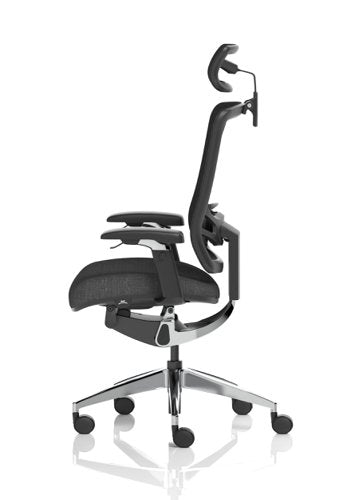 Ergo Click Fab Seat Mesh Back Head BK