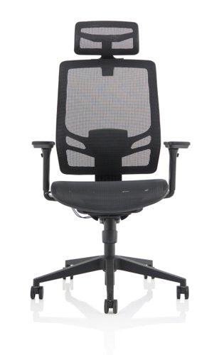 Ergo Twist Mesh wHeadrest Black