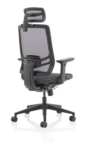 Ergo Twist Mesh wHeadrest Black