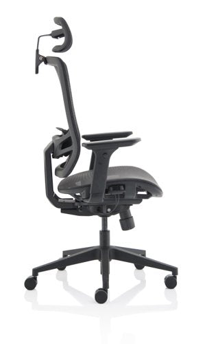Ergo Twist Mesh wHeadrest Black