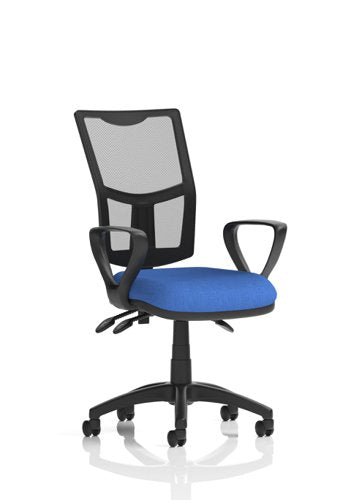Eclipse III Mesh Chair Loop Arms BL