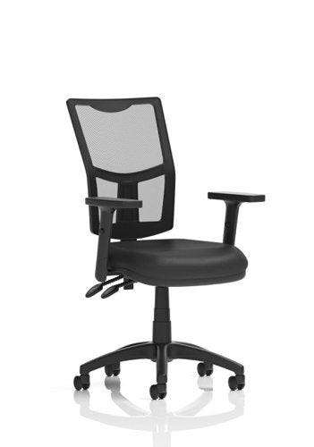 Eclipse Plus II Ops Chair Adj Arms BK