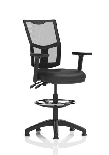 Eclipse Plus II Ops Chair Adj Arms BK