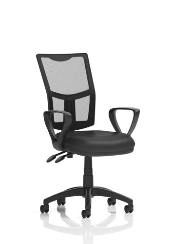 Eclipse Plus II Ops Chair Fix Arms BK