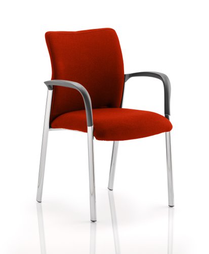 Academy Fabric Seat Arms Red