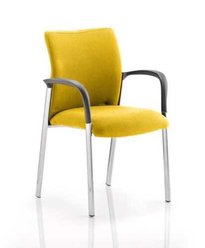Academy Fabric Seat Arms Yellow