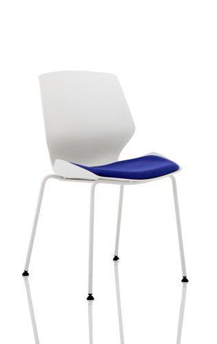 Florence WH Frame Blue Visitor Chair