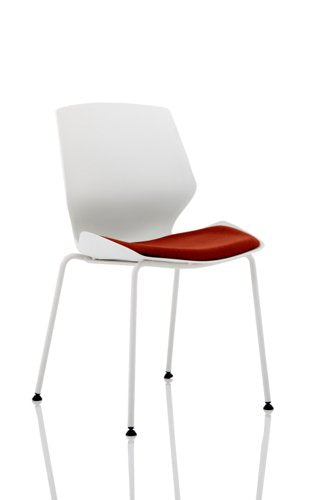 Florence WH Frme Chilli Visitor Chair