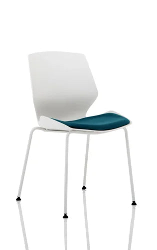 Florence WH Frame Teal Visitor Chair