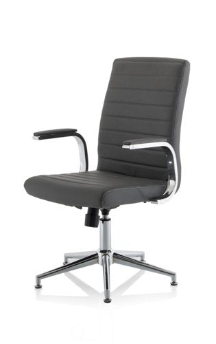 Ezra Executive Leather Chair Grey