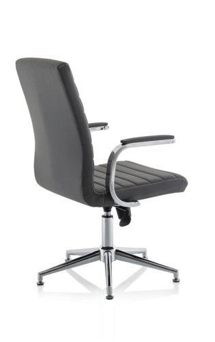 Ezra Executive Leather Chair Grey
