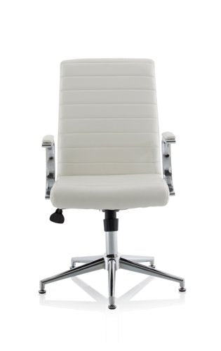Ezra Executive Leather Chair White