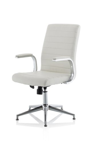 Ezra Executive Leather Chair White