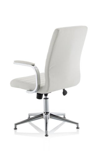 Ezra Executive Leather Chair White