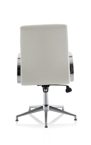 Ezra Executive Leather Chair White