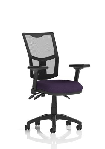 Eclipse+ III Mesh Chair Adj Arms PUR
