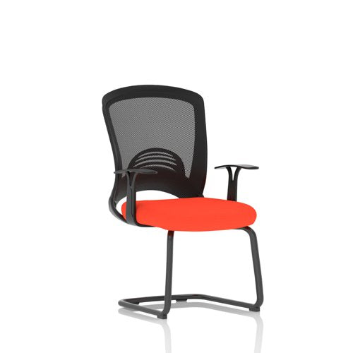 Astro Visitor Cantilever Chair Orange