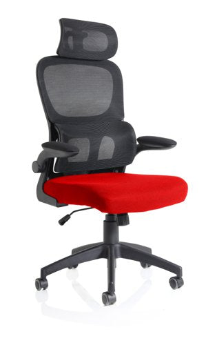 Iris Task Ops Mesh Chair HR Cherry