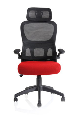 Iris Task Ops Mesh Chair HR Cherry
