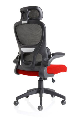 Iris Task Ops Mesh Chair HR Cherry