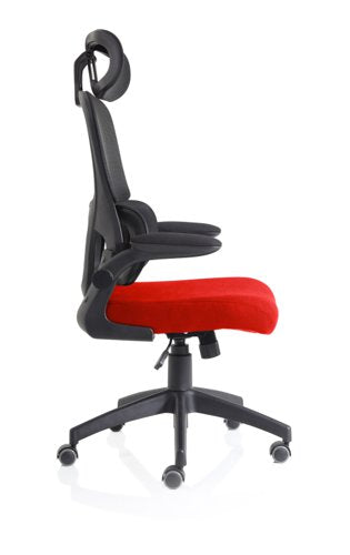 Iris Task Ops Mesh Chair HR Cherry