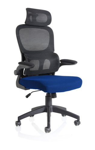 Iris Task Ops Mesh Chair HR Blue
