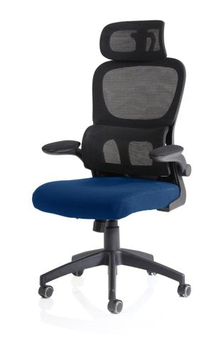 Iris Task Ops Mesh Chair HR Blue