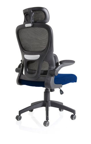 Iris Task Ops Mesh Chair HR Blue