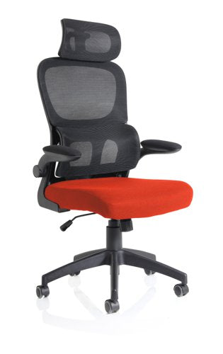 Iris Task Ops Mesh Chair HR Orange