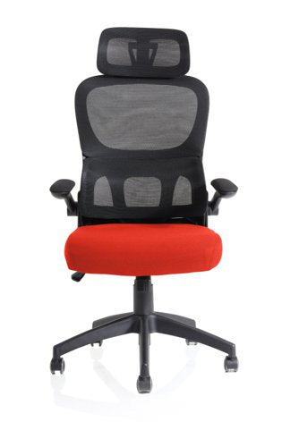 Iris Task Ops Mesh Chair HR Orange
