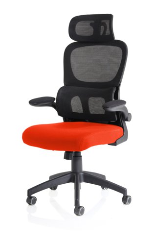 Iris Task Ops Mesh Chair HR Orange