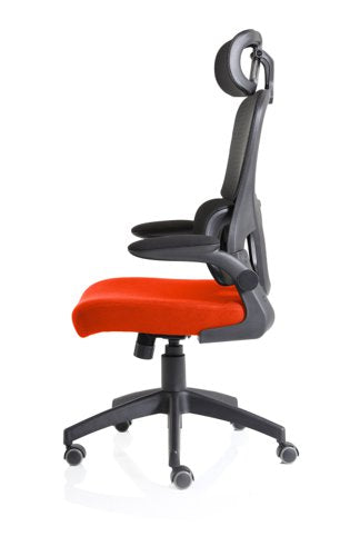 Iris Task Ops Mesh Chair HR Orange
