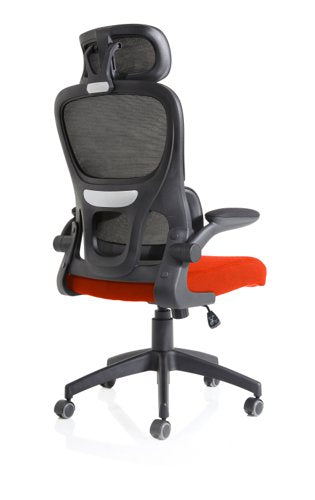 Iris Task Ops Mesh Chair HR Orange