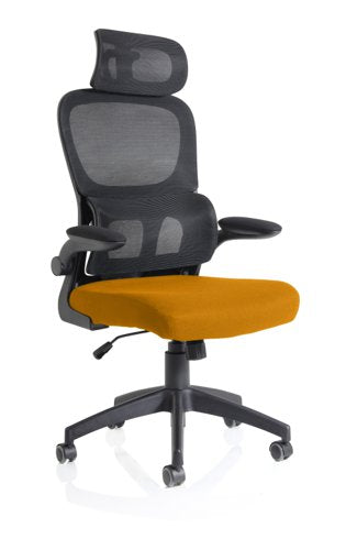 Iris Task Ops Mesh Chair HR Yellow