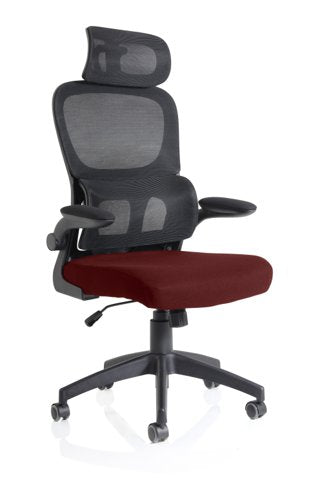 Iris Task Ops Mesh Chair HR Chilli