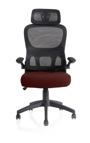 Iris Task Ops Mesh Chair HR Chilli