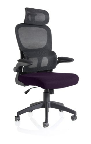 Iris Task Ops Mesh Chair HR Purple
