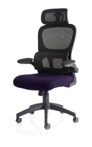 Iris Task Ops Mesh Chair HR Purple