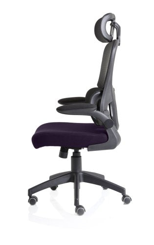 Iris Task Ops Mesh Chair HR Purple