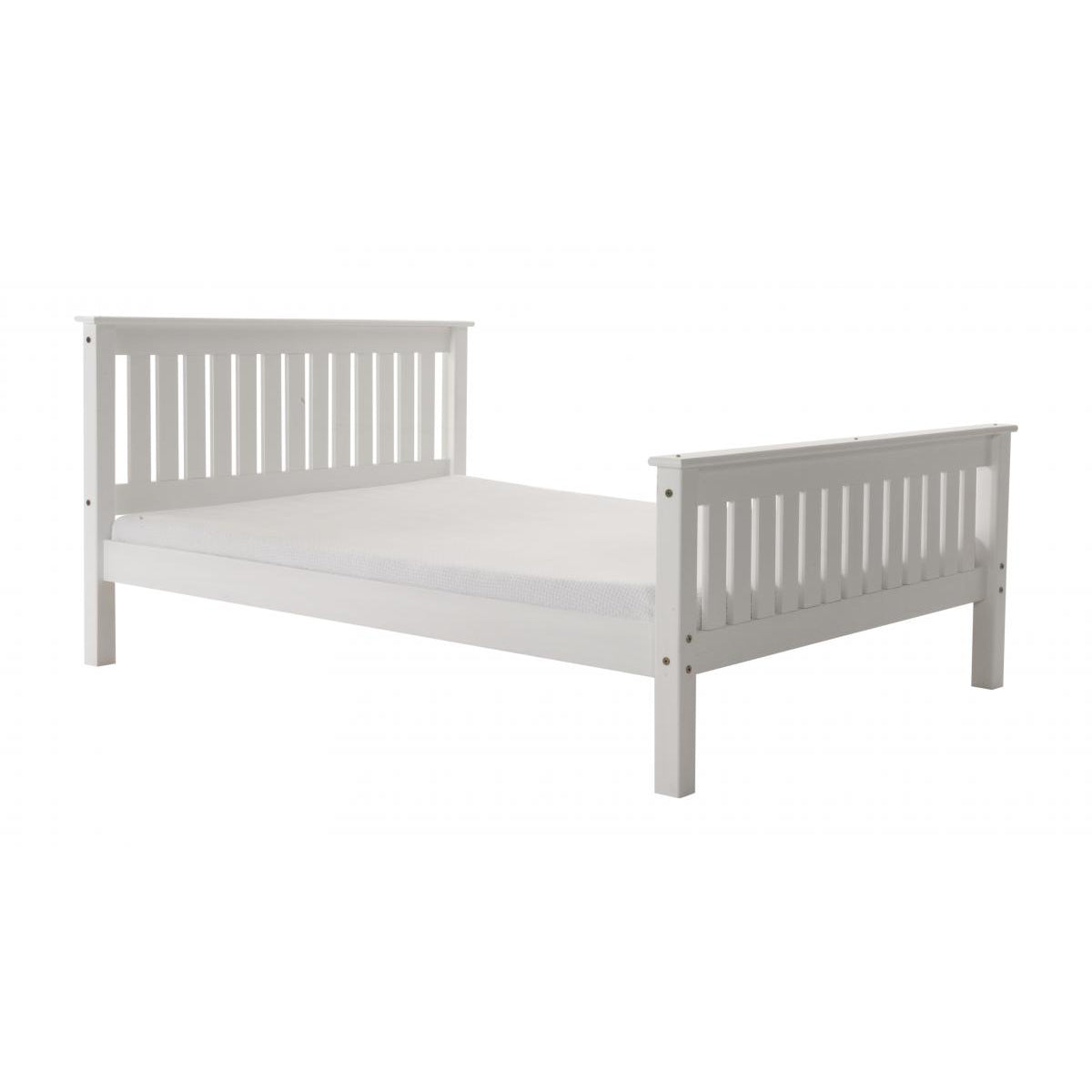 Manila HFE Pine Bed 4 Foot White