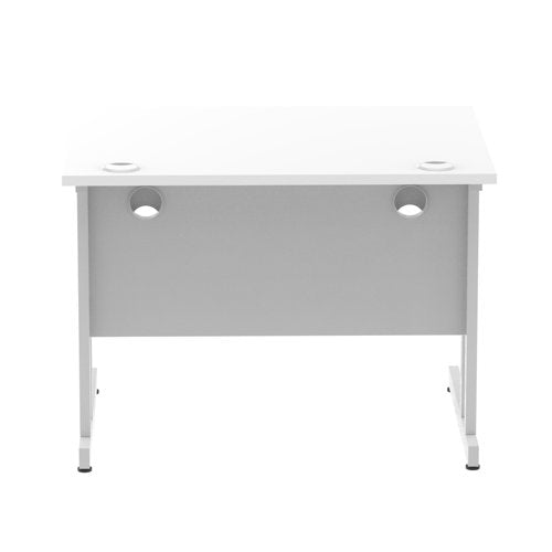 Impulse 1000x800 Desk Cntlvr WH SL