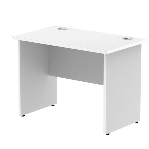 Impulse 1000x800 Desk White End Panel