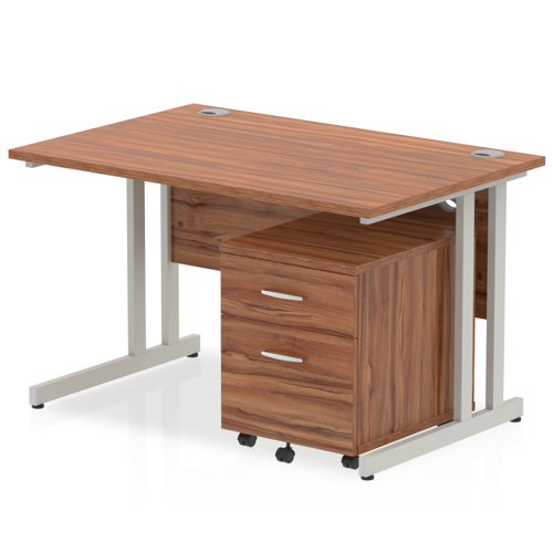 Impulse 1200x800 Desk WL SL 2 Drw Ped