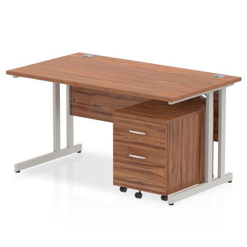 Impulse 1400x800 Desk WL SL 2 Drw Ped
