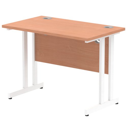 Impulse 1000x600 Cntlvr Leg Bch WH