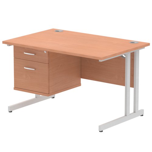 Impulse 1200X800 Desk BESL 1X2 FixPed