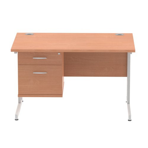 Impulse 1200X800 Desk BESL 1X2 FixPed