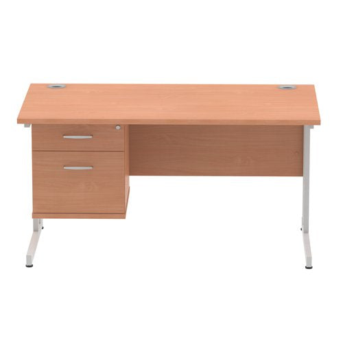 Impulse 1400X800 Desk BESL 1X2 FixPed