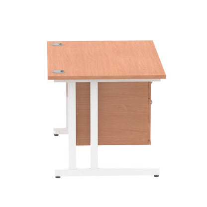 Impulse 1200X800 Desk MPWH 1X2 FixPed