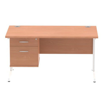 Impulse 1400X800 Desk BEWH 1X2 FixPed